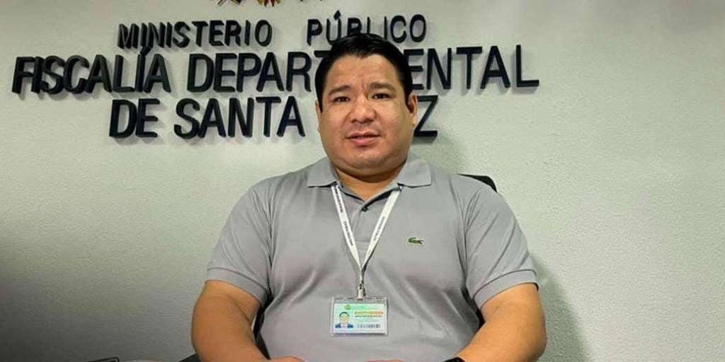 El fiscal departamental de Santa Cruz, Roger Mariaca