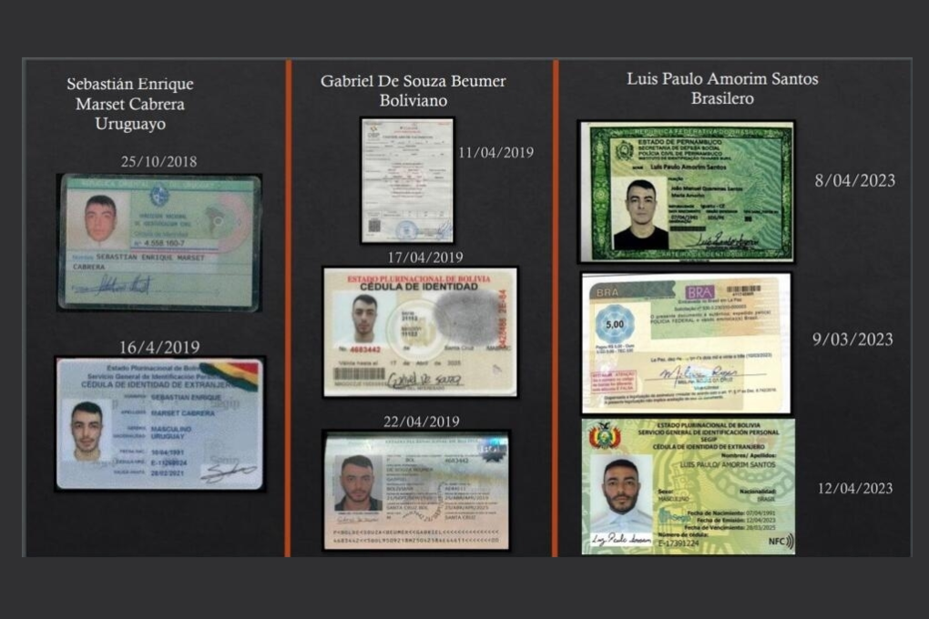 Marset usaba hasta tres identidades, la propia y dos falsas