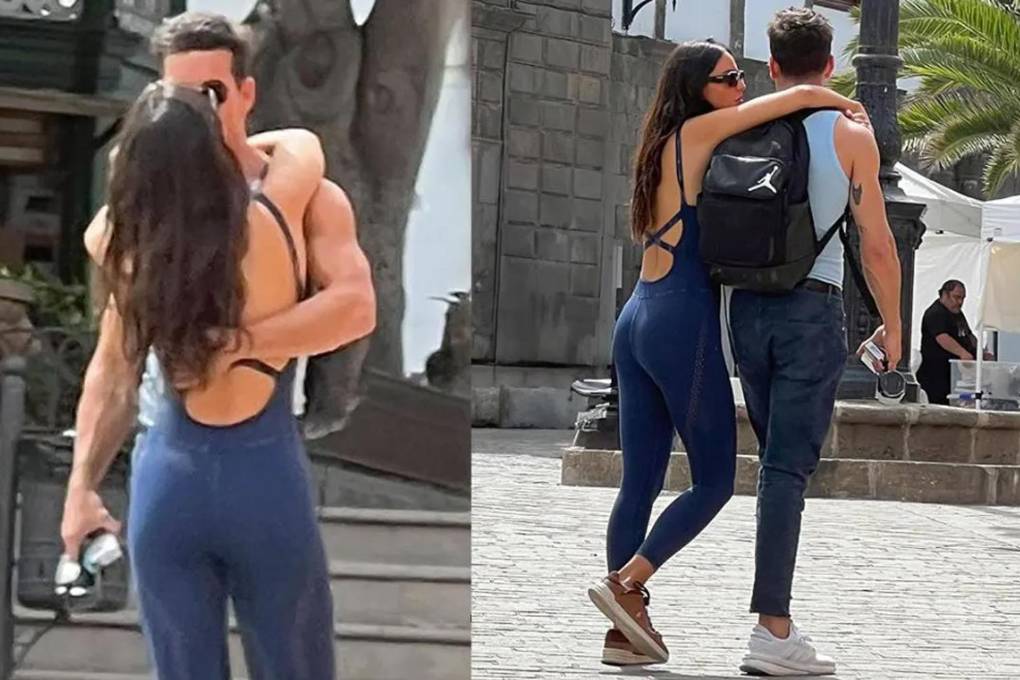 Mario Casas y Eiza González fueron captados besándose 