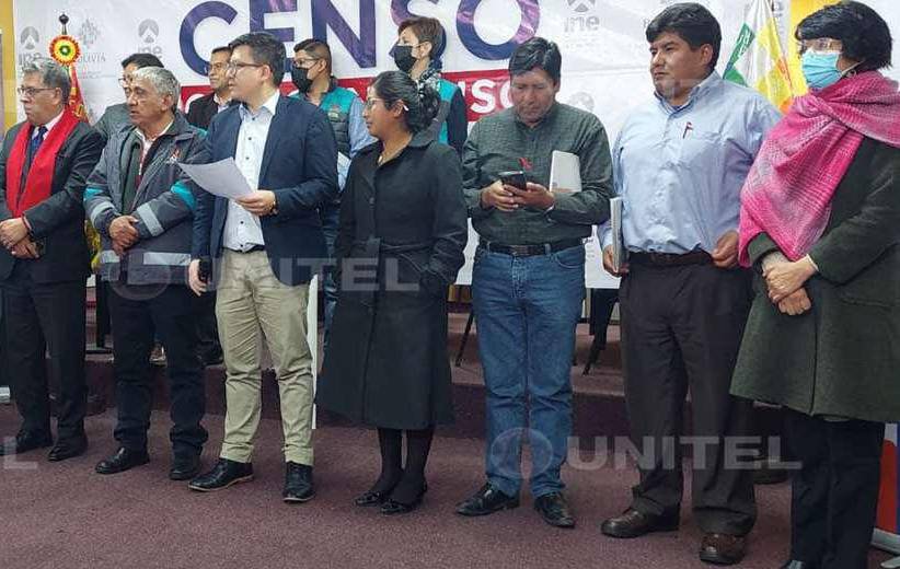 Reunión por el Censo entre Gobierno y Alcaldía paceña cierra con cuatro compromisos de trabajo técnico