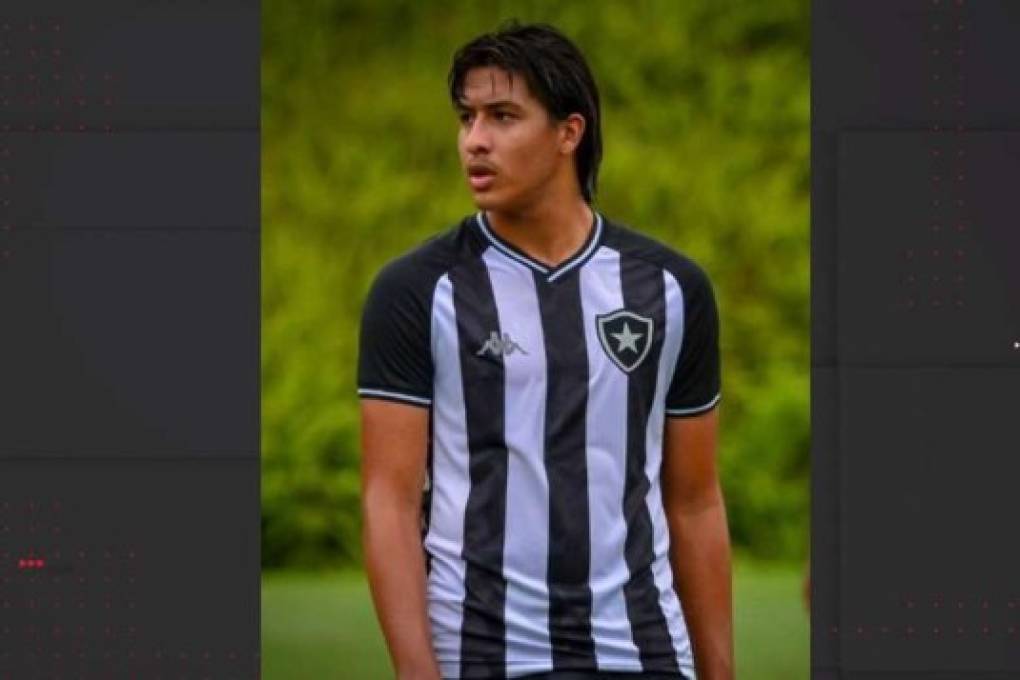 Rhenzo Alcón reapareció con el Botafogo y marcó un gol
