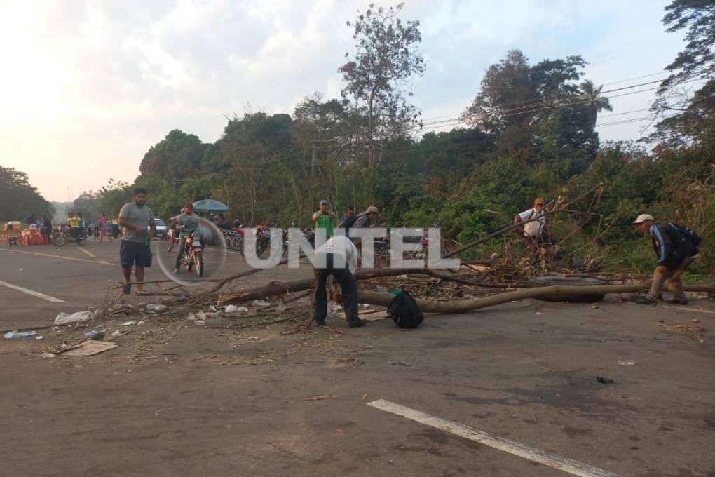 El bloqueo se instaló el 14 de agosto