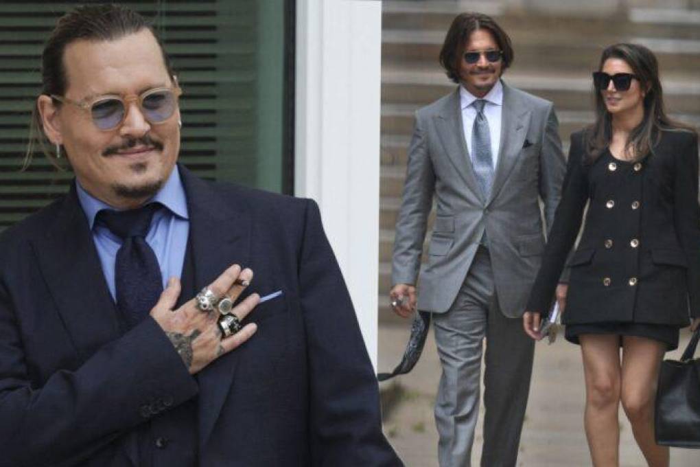 $!Johnny Depp junto a Joelle Rich su nueva pareja
