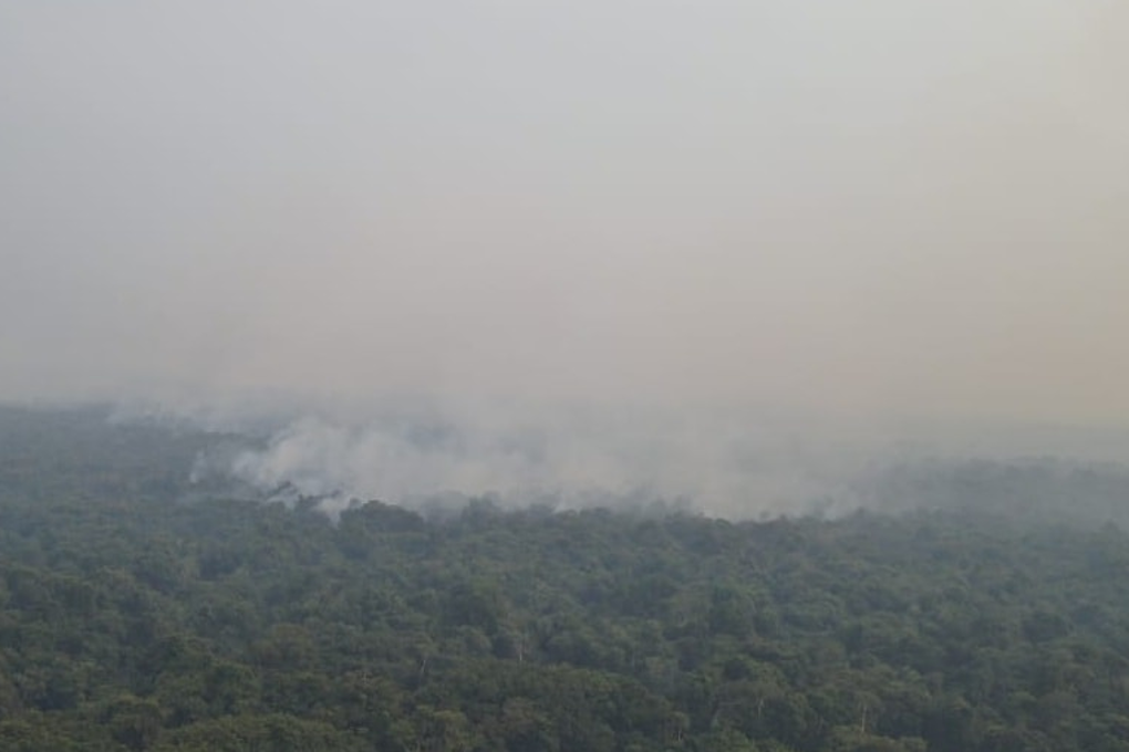 Incendio en San Ignacio de Velasco