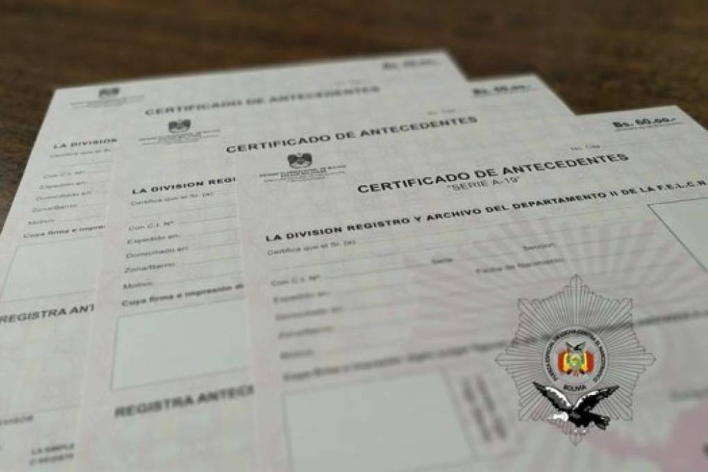 Certificado De Antecedentes Policiales Podrá Tramitarse Digitalmente