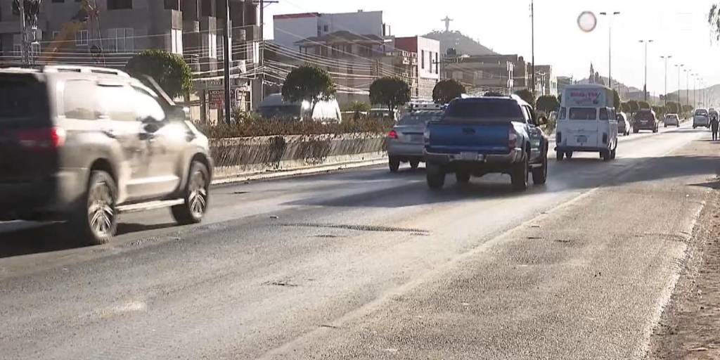La avenida Villazón presenta una gran cantida de baches