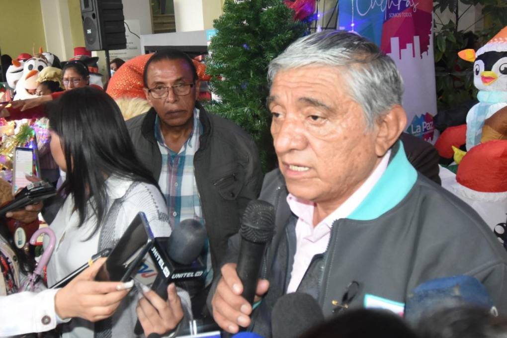 El alcalde de La Paz, Iván Arias.