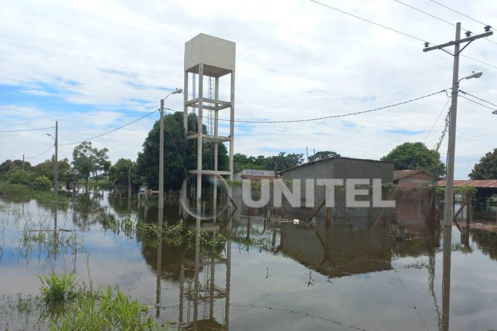 San Julián es una de las zonas afectadas con las inundaciones