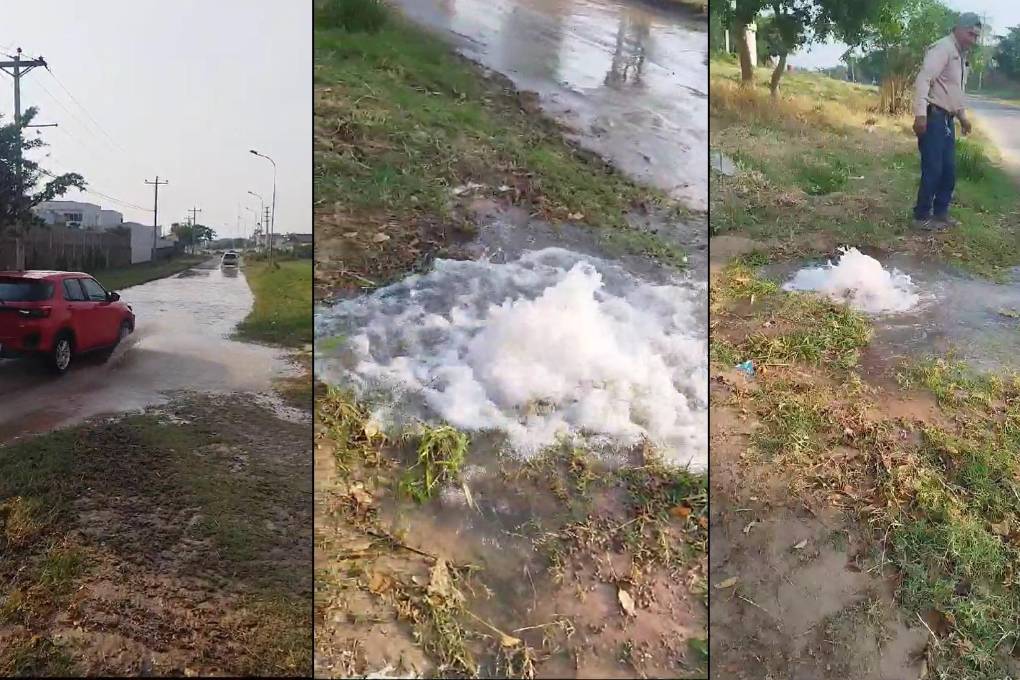 Las imágenes se viralizaron en redes sociales este martes