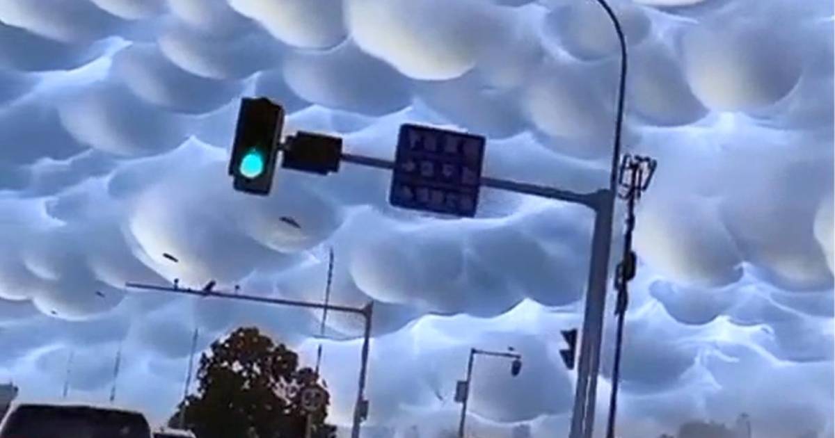 Video: Fenómeno en las nubes es captado en China y causa impresión
