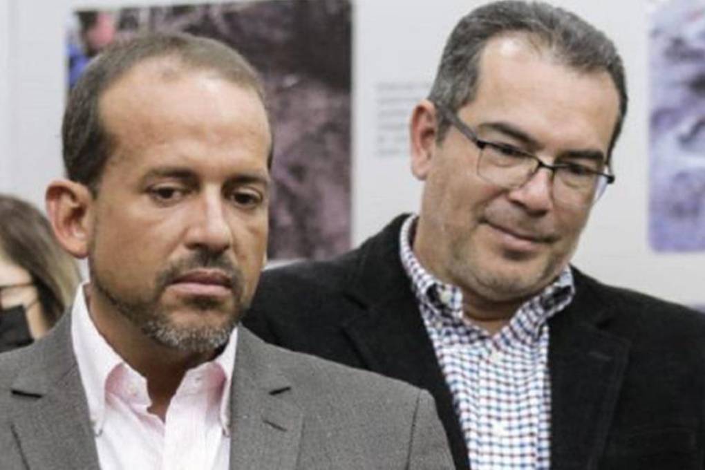 Camacho y Aguilera son las máximas autoridades del departamento cruceño, ocupando el cargo de gobernador y vicegobernador, respectivamente