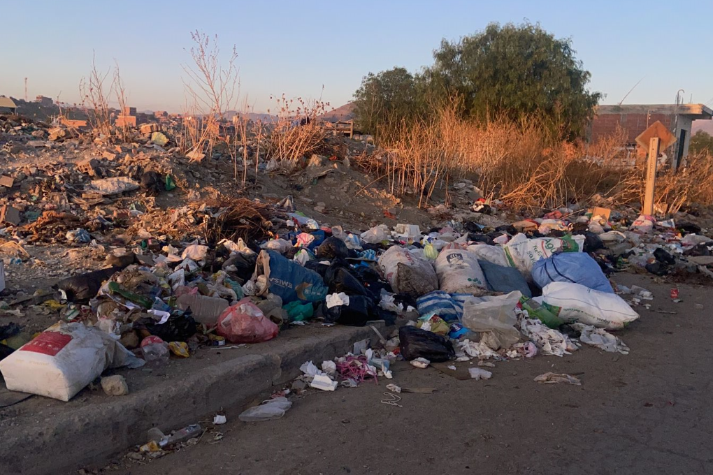 Calles de Quillacollo con basura