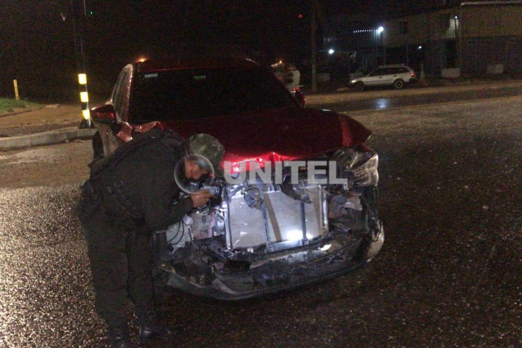 La Policía de tránsito llegó al lugar