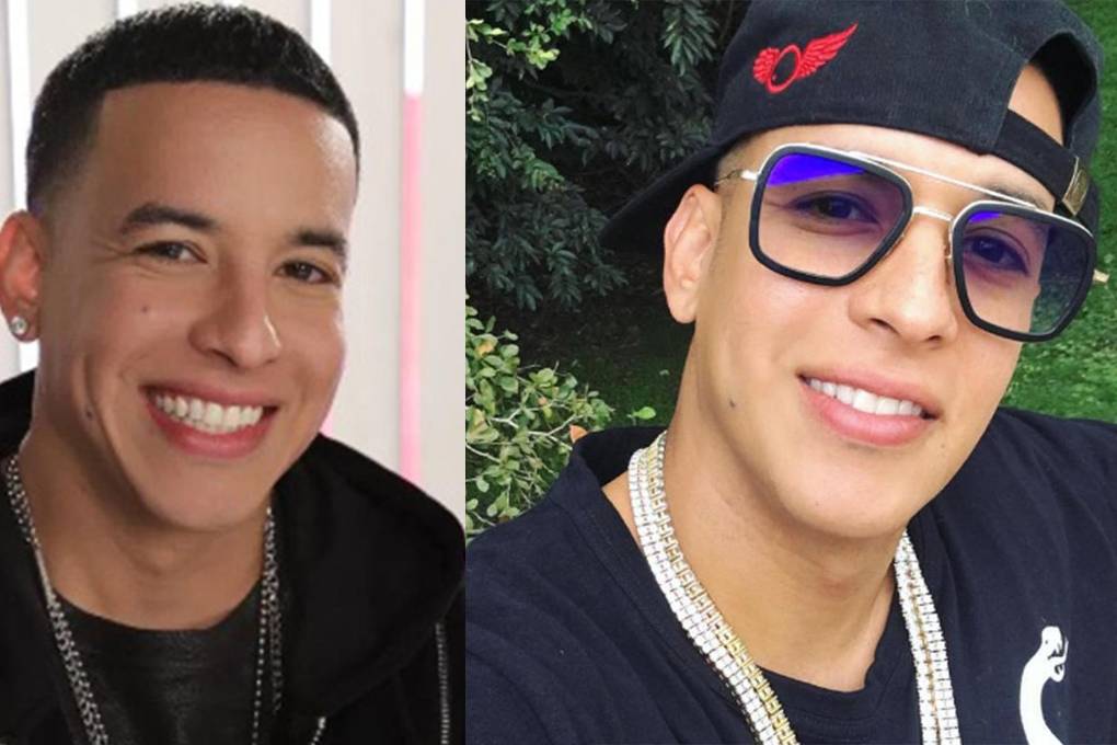Daddy Yankee (izquierda) en una fotografía a inicios de su carrera