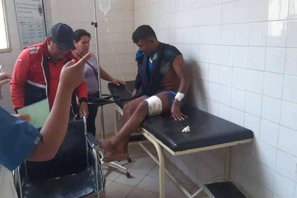 Heridos fueron evacuados al hospital de Apolo