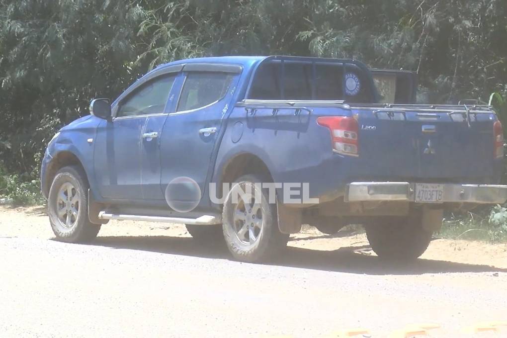 El vehículo fue requisado por las fuerzas policiales