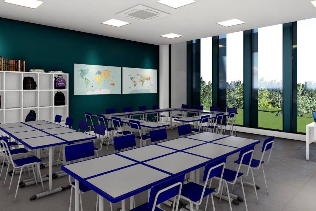 Colegio Saint Francis: Aula Secundaria