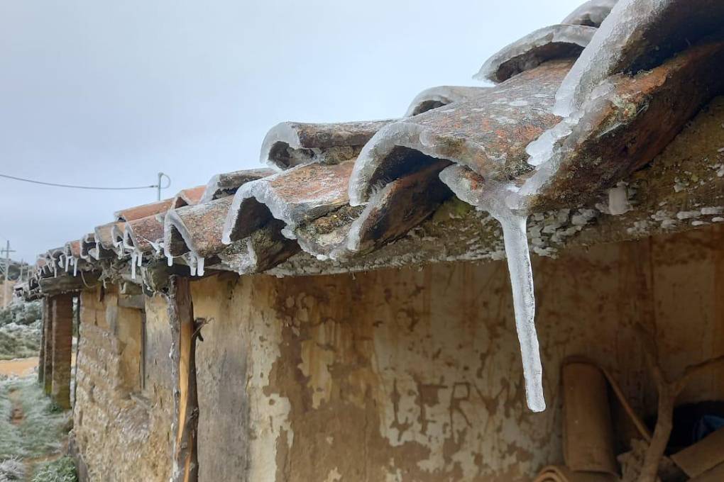 La temperatura en Pucará llegó a los -3ºC