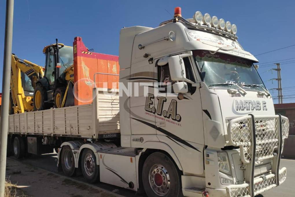 Tráiler involucrado en el choque de la pasarela 