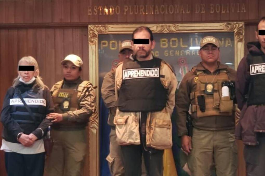 La hermana de Norma y sus dos sobrinos fueron presentados por la Policía 