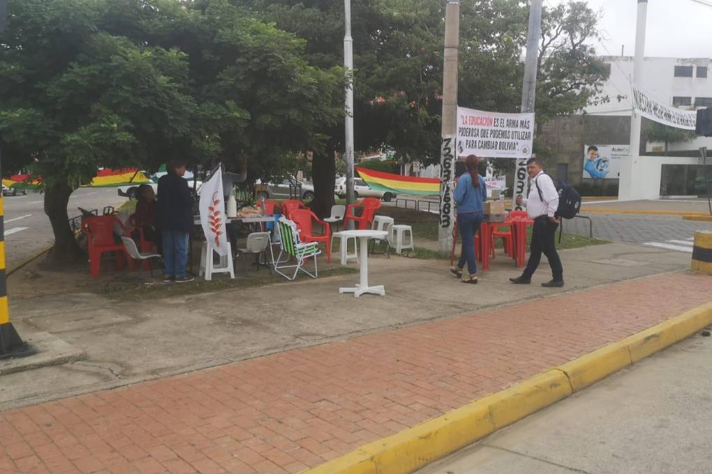 Los vecinos se organizaron para la manifestación