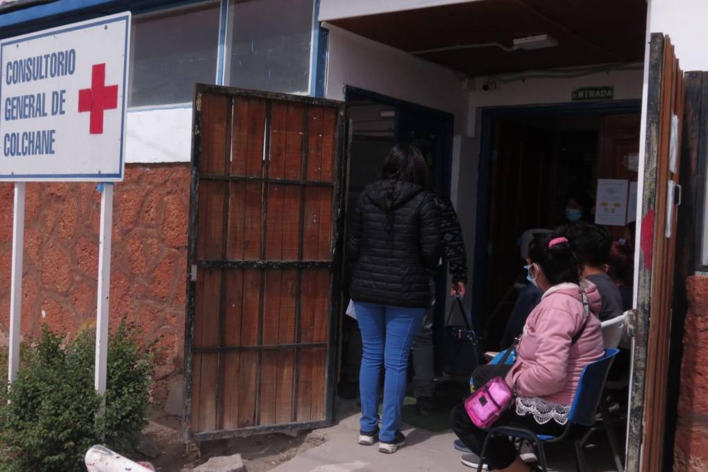 Centro médico donde se atendió a la boliviana víctima de robo
