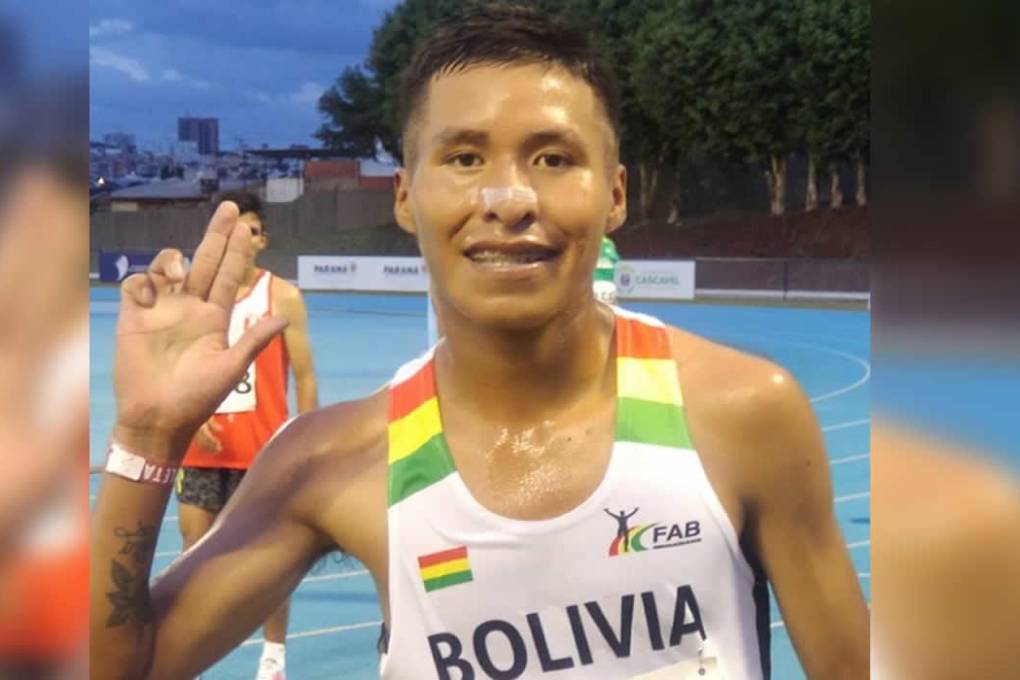El boliviano David Ninavia logró oro en el Sudamericano U23