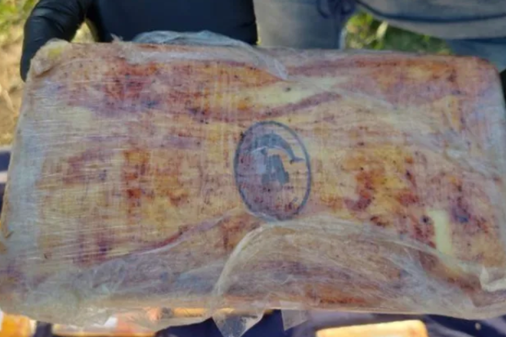 La imagen de un delfín estaba en los paquetes