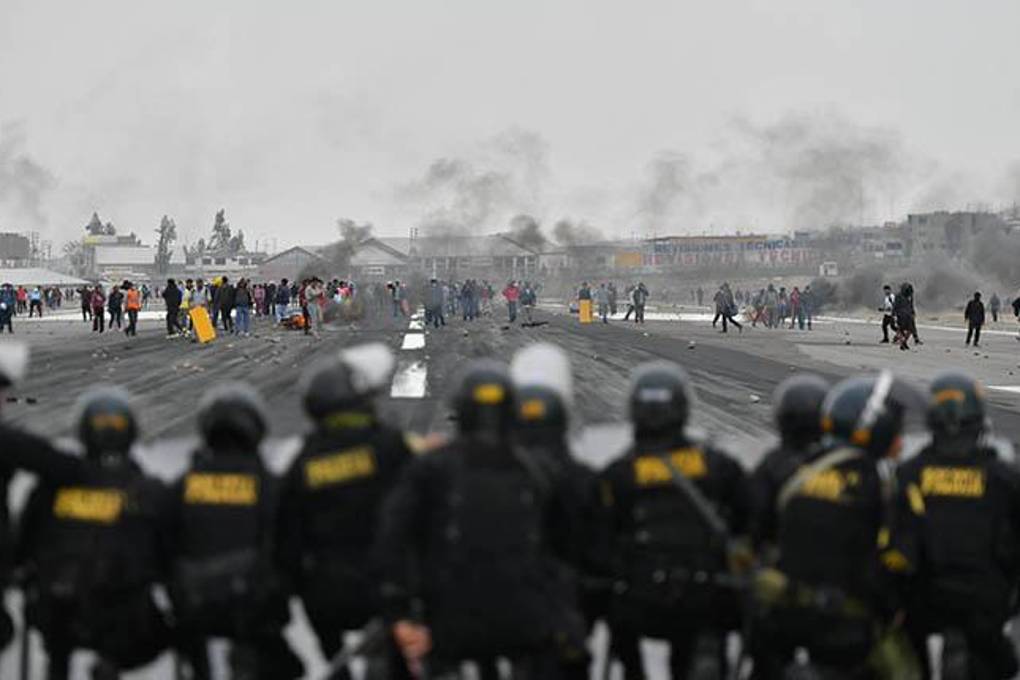 Protestas en Ayacucho - Perú
