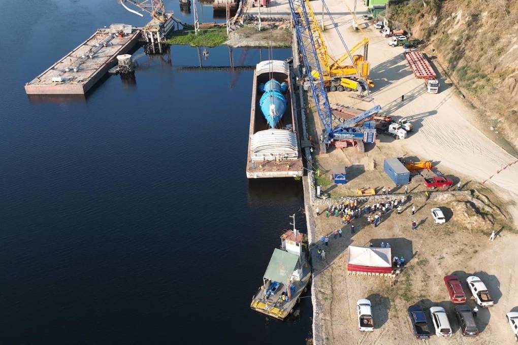El equipo llegó a Puerto Jennefer, Santa Cruz