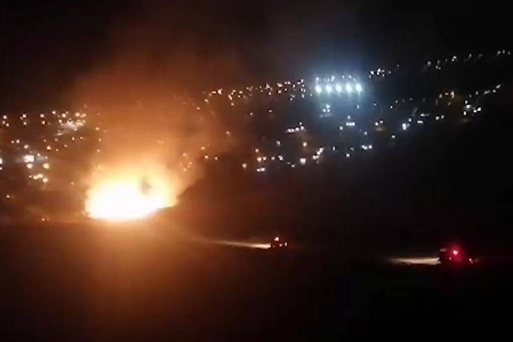 Incendio en el botadero