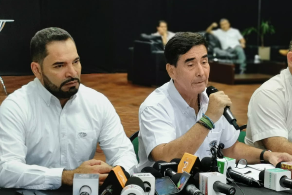 Dirigencia de la CAO, durante el balance de la gestión 2023