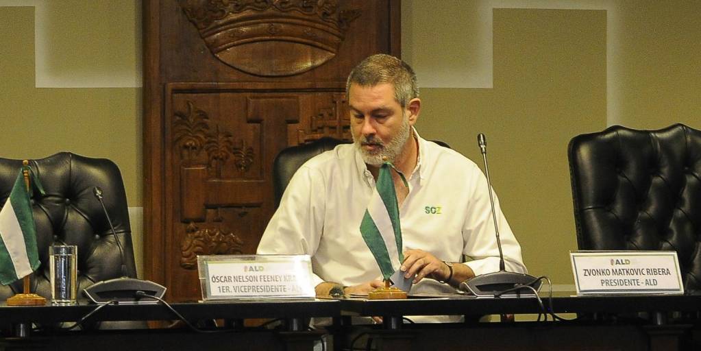 Zvonko, presidente de la Asamblea Legislativa Departamental (ALD) de Santa Cruz, se refirió a la posición de nuevas autoridades