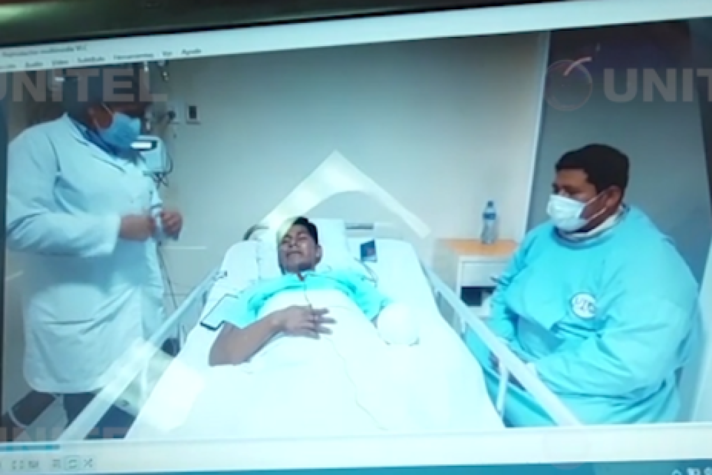 “Gracias al hospital por hacerme vivir”: cocalero herido por explosión de dinamita se recupera