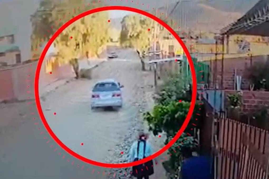 Cámaras de seguridad captaron todo