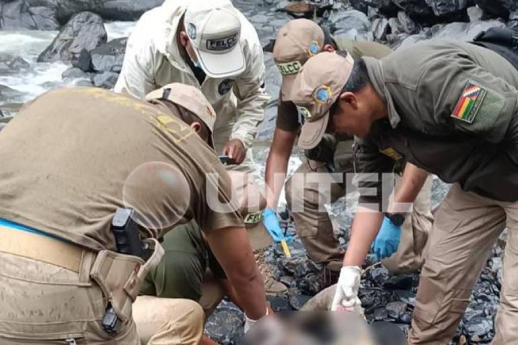 El cuerpo sin vida fue hallado en un río de los Yungas de La Paz