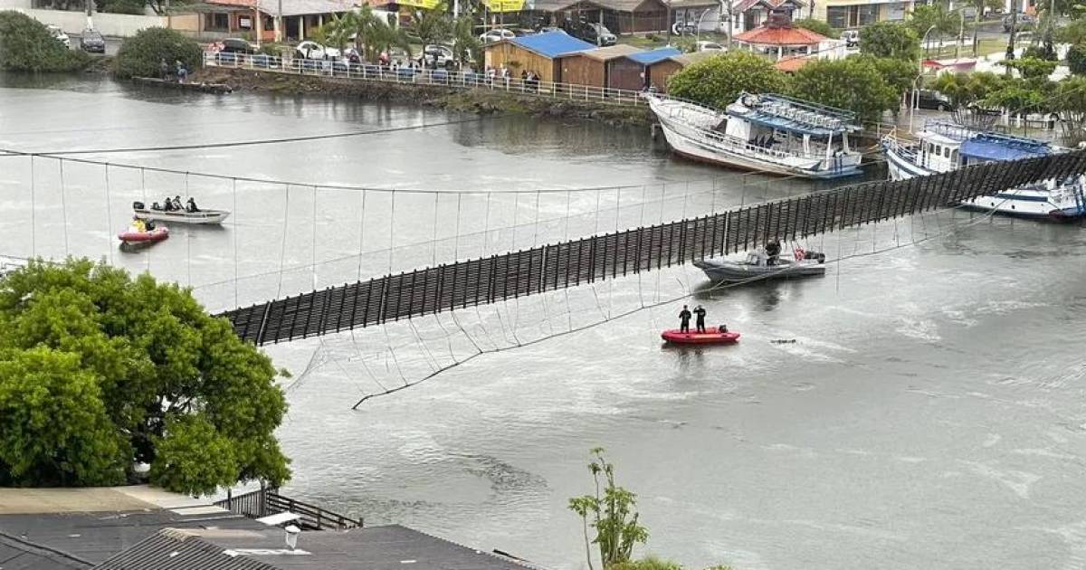 Video: Así Cayó El Puente En Brasil Con Más De 100 Personas Y Que Dejó ...