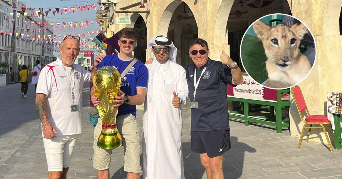 Qatar: Salieron por cervezas y terminaron en el palacio de un jeque jugando  con leones