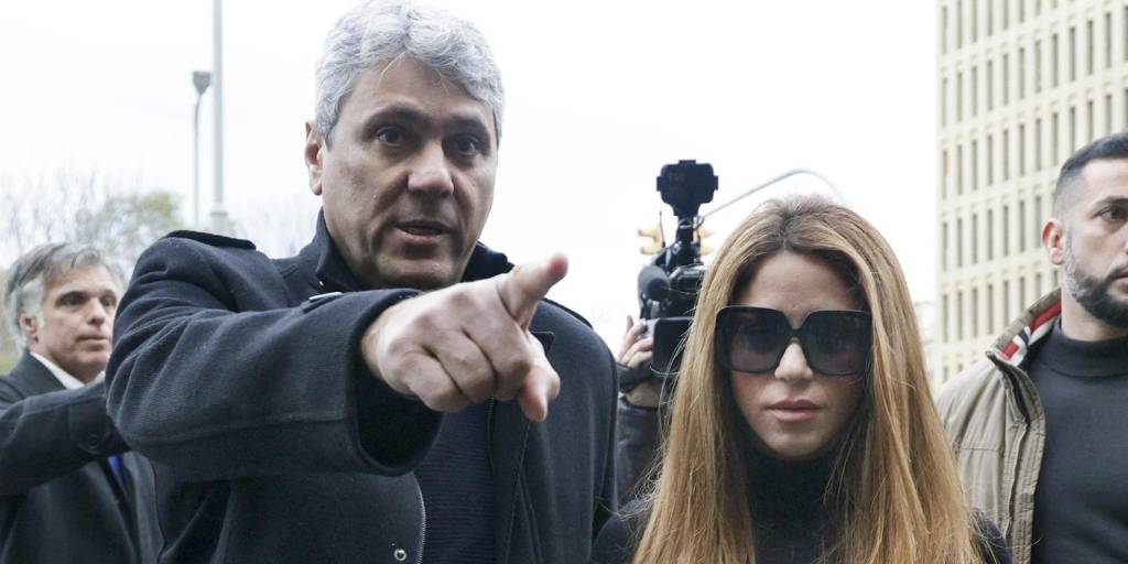 Shakira en el juzgado de Barcelona /Quique García