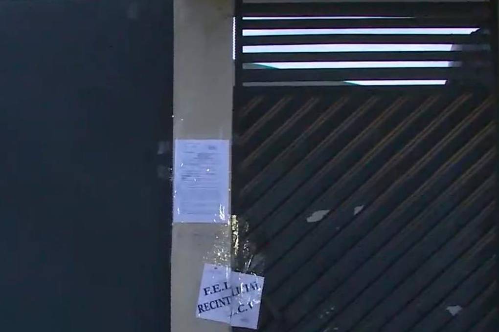 El inmueble fue precintado