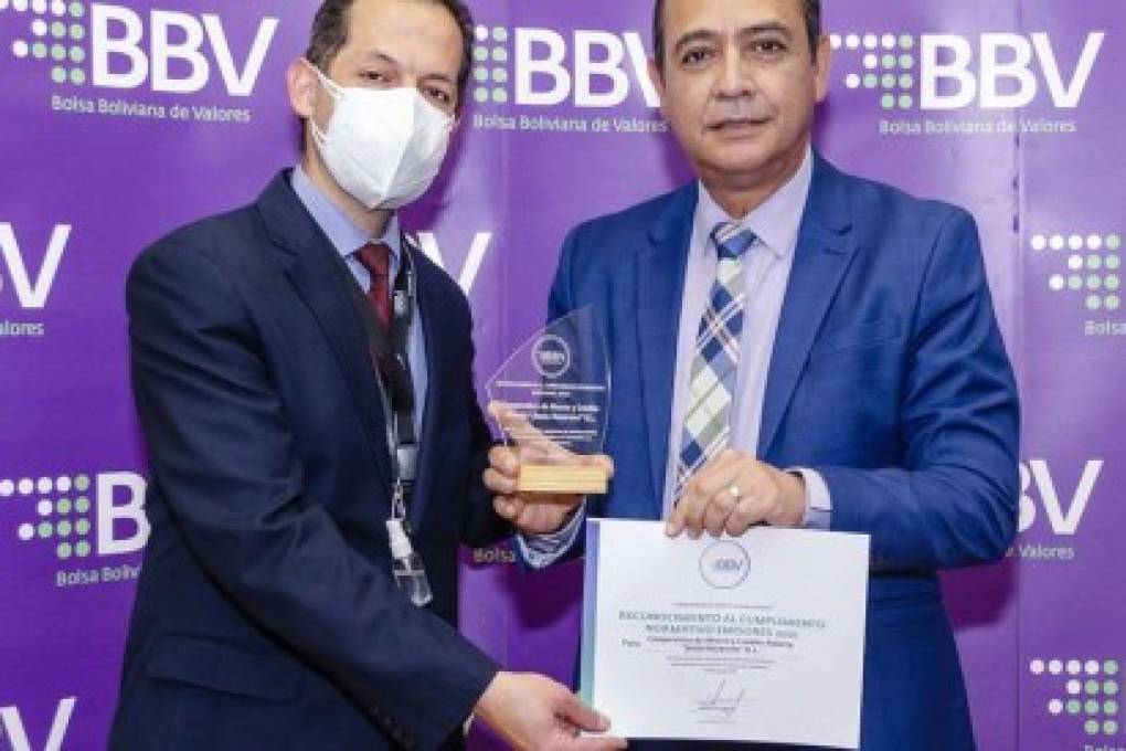 Jesús Nazareno recibe reconocimiento al cumplimiento normativo BBV 2021
