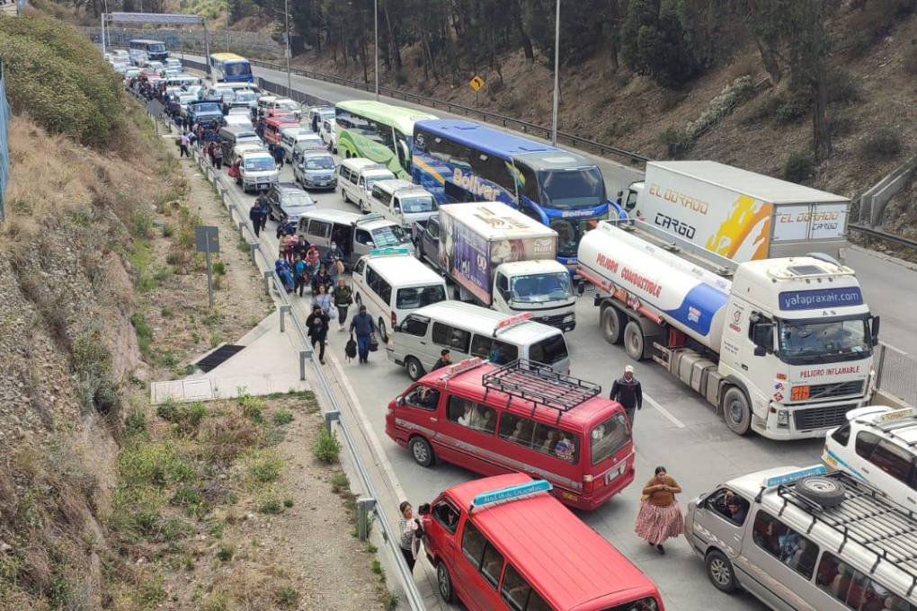 Tras el hecho se registraron ‘trancaderas’ en la zona