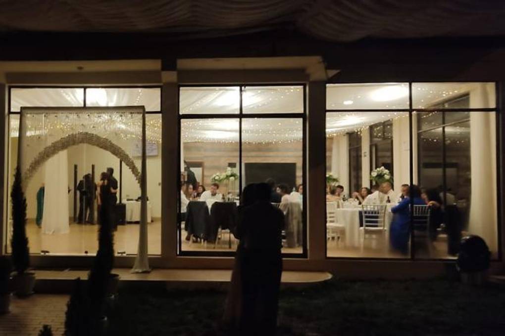 Una imagen del salón intervenido este fin de semana en La Paz.