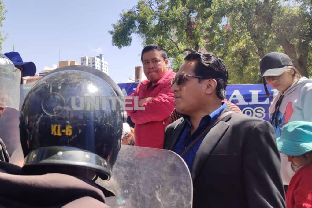 Los masistas reclamaban la intervención policial