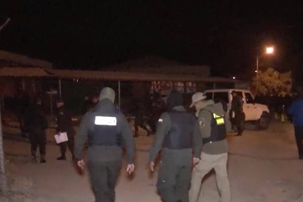 Personal policial ingresó con chalecos antibalas