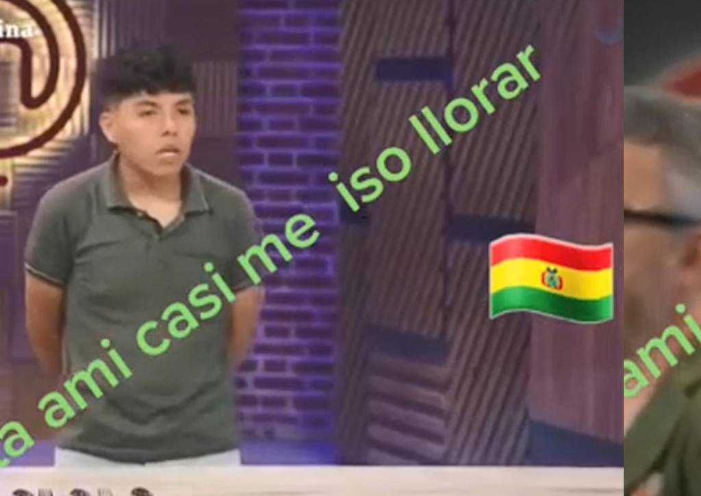 Antonio López frente al jurado de MasterChef