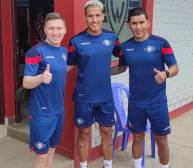 Alejandro Chumacero, Marcelo Suárez y Rudy Cardozo se incorporaron al trabajo de Wilstermann.