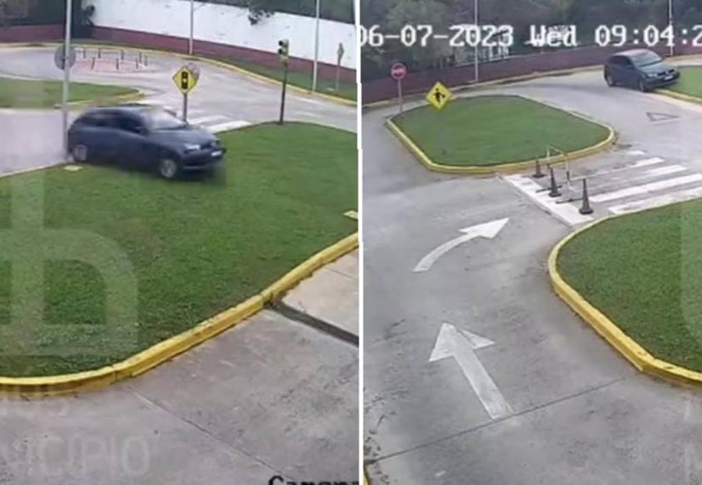 La conductora tuvo que ser socorrida