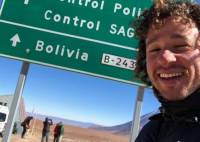 Luisito durante su anterior visita a Bolivia.