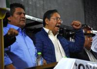 Arce dice que congreso del MAS es “forzado” y que las organizaciones son “despojadas de su propio instrumento político”